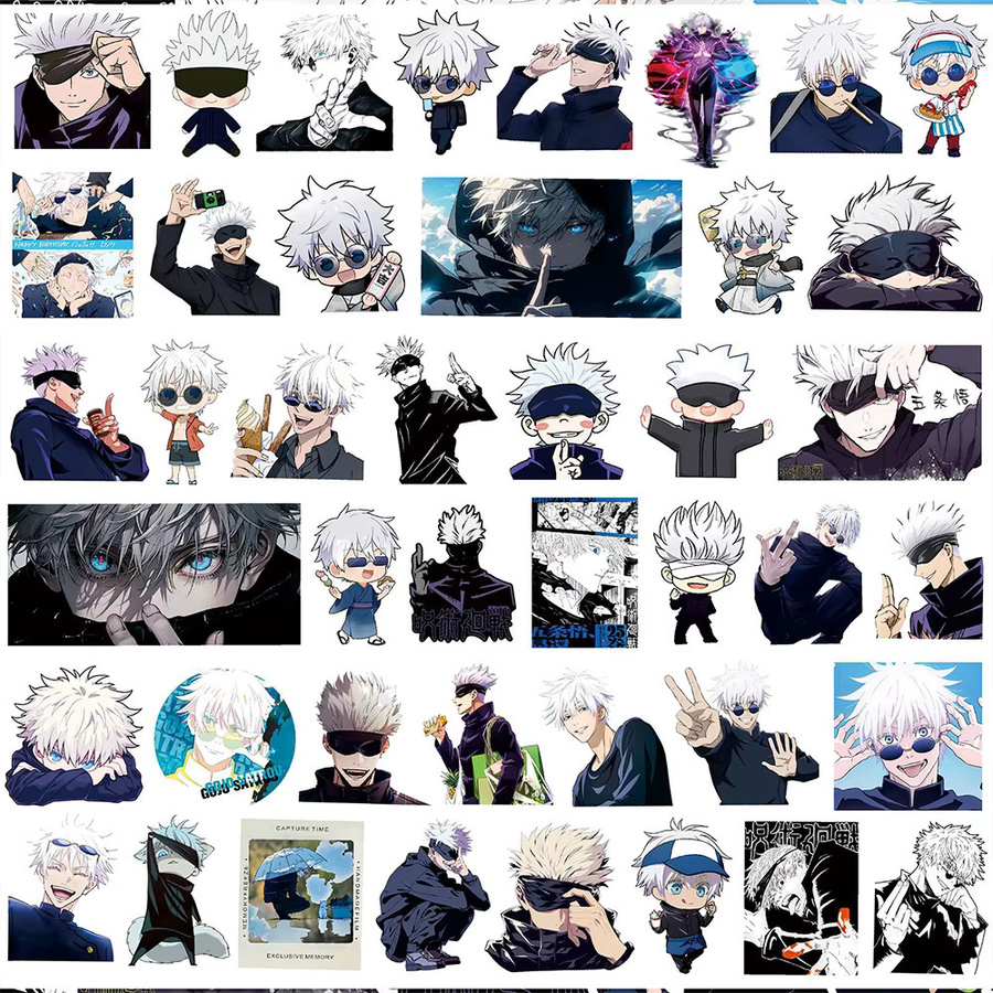 Bandai Jujutsu Kaisen Satoru Gojo Aufkleber, Bunt / Mehrfarbig - Bild 3