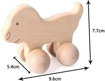 Binchi Outdoor Product Holzbausteine Tierform, Baby-Spielzeugauto, ab 4 Jahre - Bild 1
