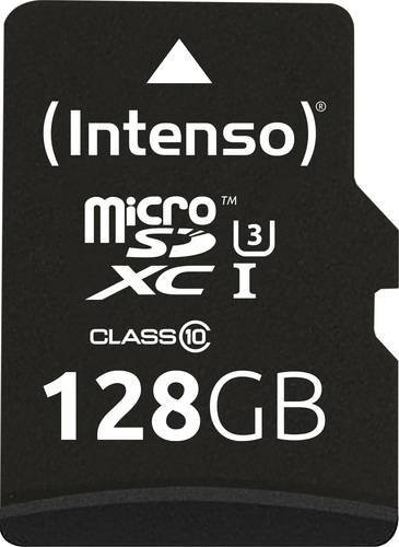 Intenso Professional microSDXC Speicherkarte UHS-I 128 GB in Schwarz - Bild 1