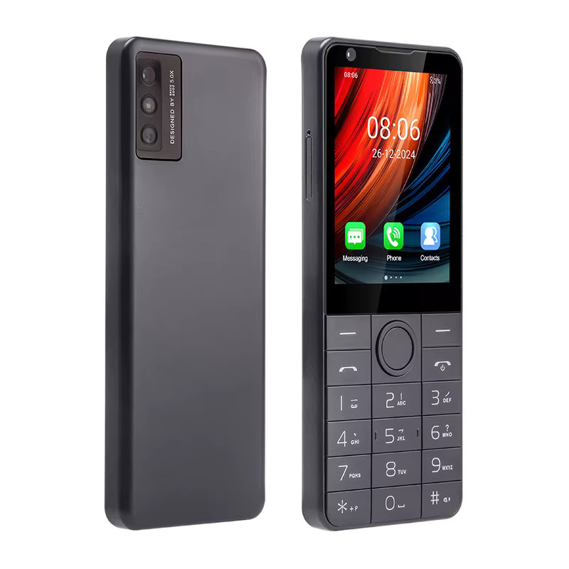 DOOV R77 Pro 4G LTE Smartphone mit Android, 2,8 Zoll Touchscreen, 3GB RAM, 32GB Speicher und 5MP Kamera in Schwarz oder Grau - Bild 1