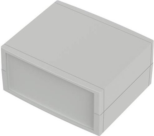 Bopla UNIMAS U 160 Elektronikgehäuse aus Polystyrol in Lichtgrau RAL 7035, B/T/H: 16,0 x 13,3 x 7,5 cm - Bild 1