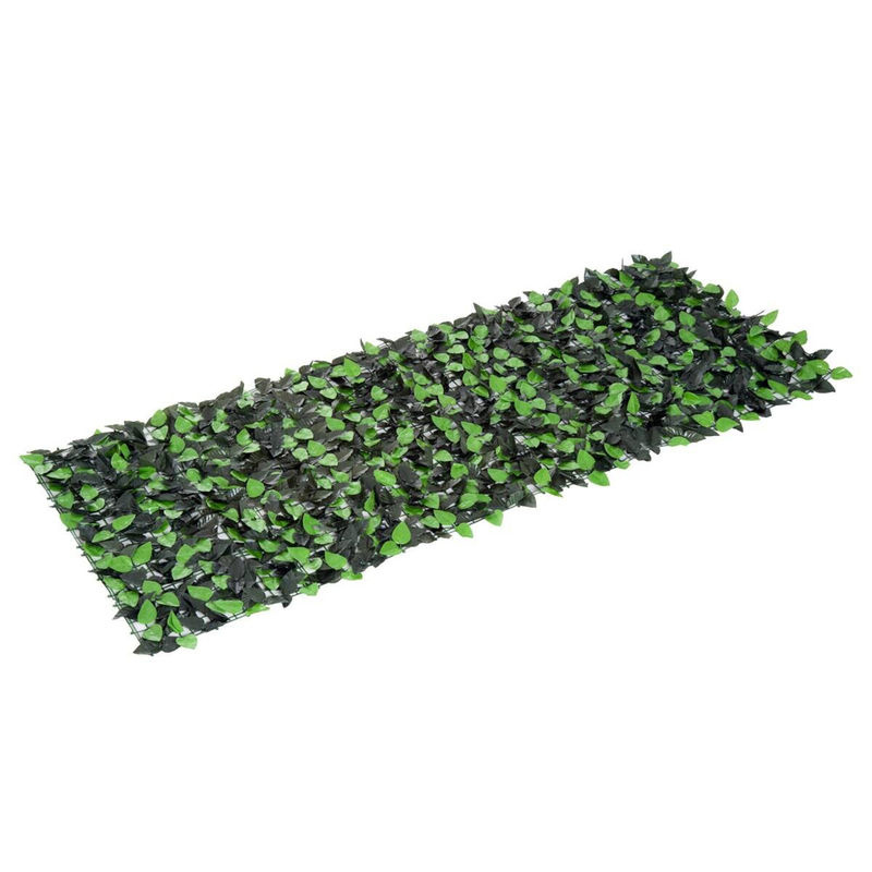 Outsunny Künstliche Hecke grün aus Kunststoff, wandmontiert, Höhe: 100 cm, Breite: 300 cm - Bild 2