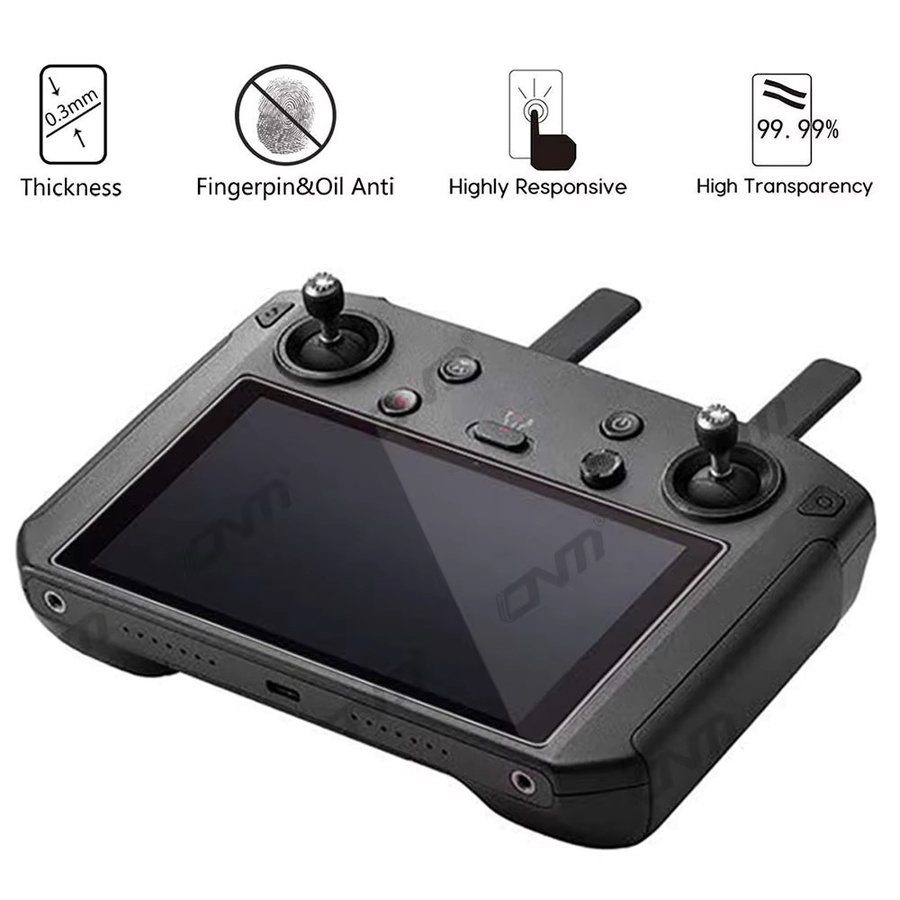 DJI Displayschutz aus gehärtetem Glas für die Fernsteuerung der Mavic 3 Pro und RC Pro, transparent - Bild 2