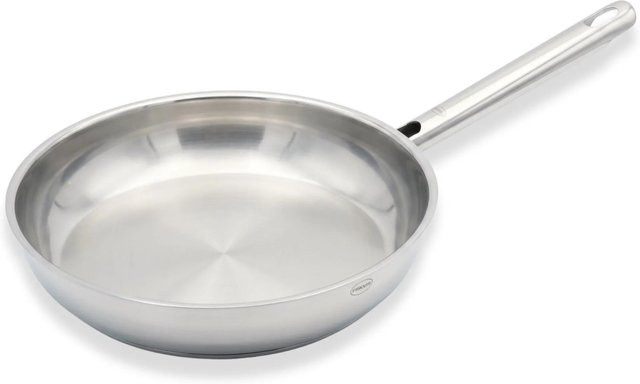 RÖSLE Bratpfanne Pure Elements aus Edelstahl in Silber, Durchmesser: 28 cm, für alle Herdarten inklusive Induktion und Backofen geeignet - Bild 1