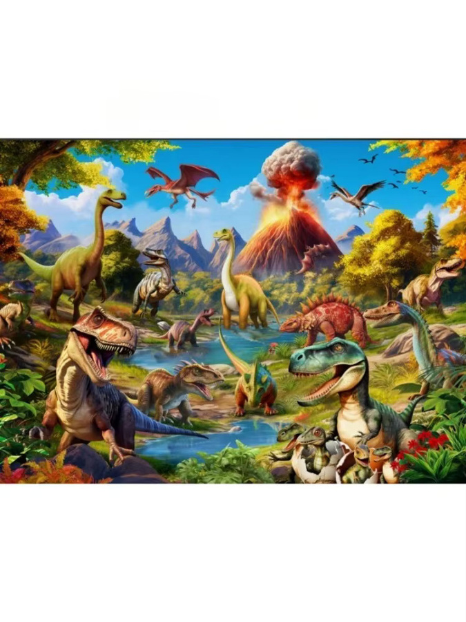 KAYOU Puzzle, Tiere, Dinosaurier, 1.000 Teile, ab 14 Jahren - Bild 2