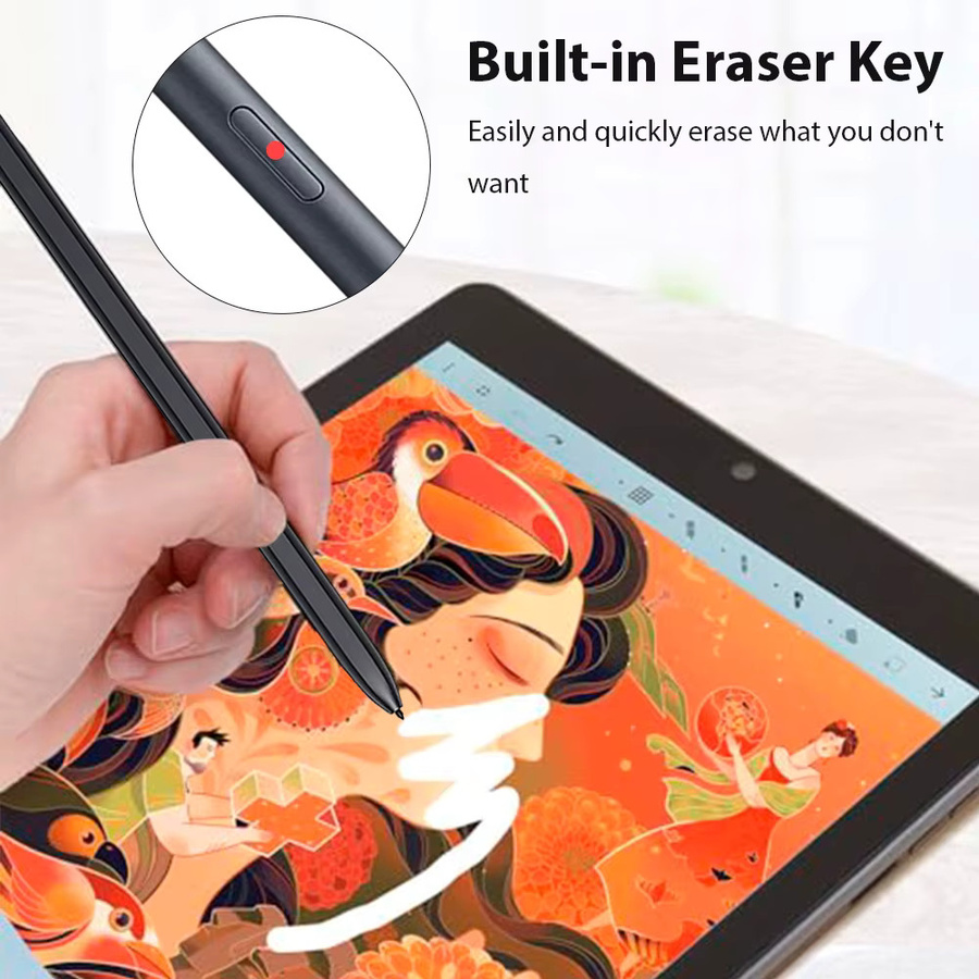 Samsung Stylus S Pen Touchpen für Galaxy Tab S6 Lite, S7 FE, S7, S7 Plus, S8, S9, S9 FE in Schwarz - Bild 6