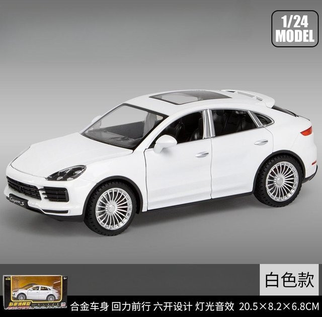 Linyi toy car Cayenne S SUV, Modellauto, 1:24, Metall, ab 14 Jahren - Bild 1