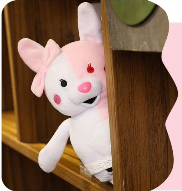 Yiran toy Danganronpa Monokuma Plüschtier, Schwarz Weiß, ab 14 Jahren - Bild 1