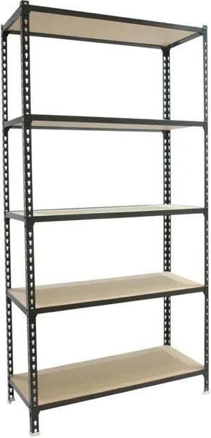 PROREGAL Schwerlastregal Big Muli mit 5 verstellbaren Fachböden, Farbe Anthrazit, H x B x T: 200 x 110 x 30 cm - Bild 1