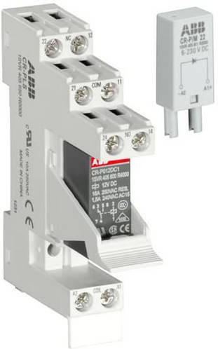 ABB CR-P230AC2LS92CV Interfacerelais in Weiß mit 230V Nennspannung - Bild 1