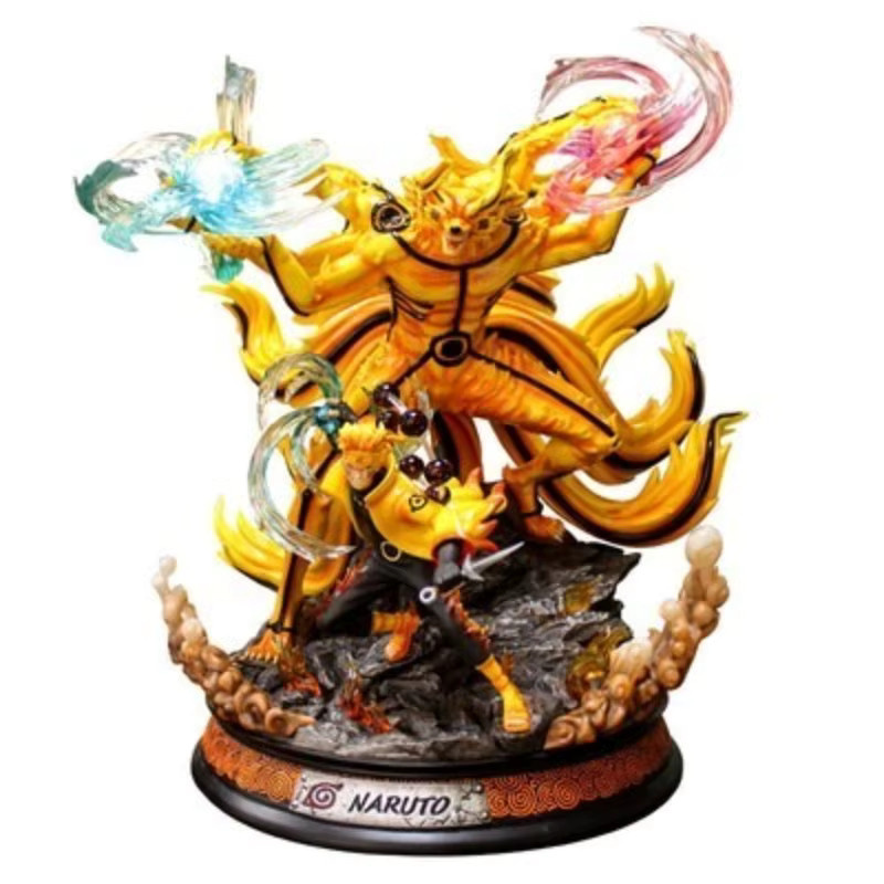 Bandai Naruto Final Battle Kurama Mode Figur, Resin Statue, 36 cm - Bild 4
