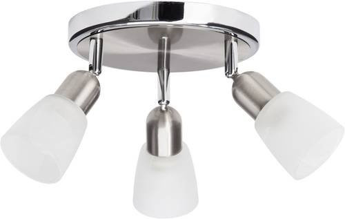 Brilliant Bethany G55234/77 Deckenstrahler LED E14 9W in Chrom und Eisen - Bild 1