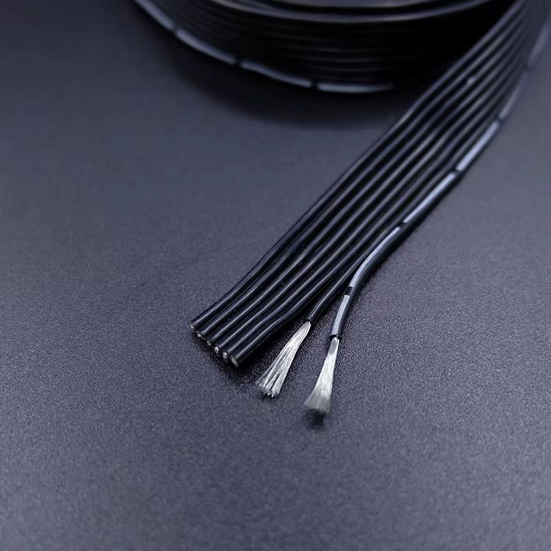100MillioFang Superweiches Silikonkautschuk Parallel-Elektrokabel aus Kupferdraht für Hochtemperaturanwendungen, verschiedene AWG-Stärken und Adernanzahlen (2P bis 10P) - Bild 6