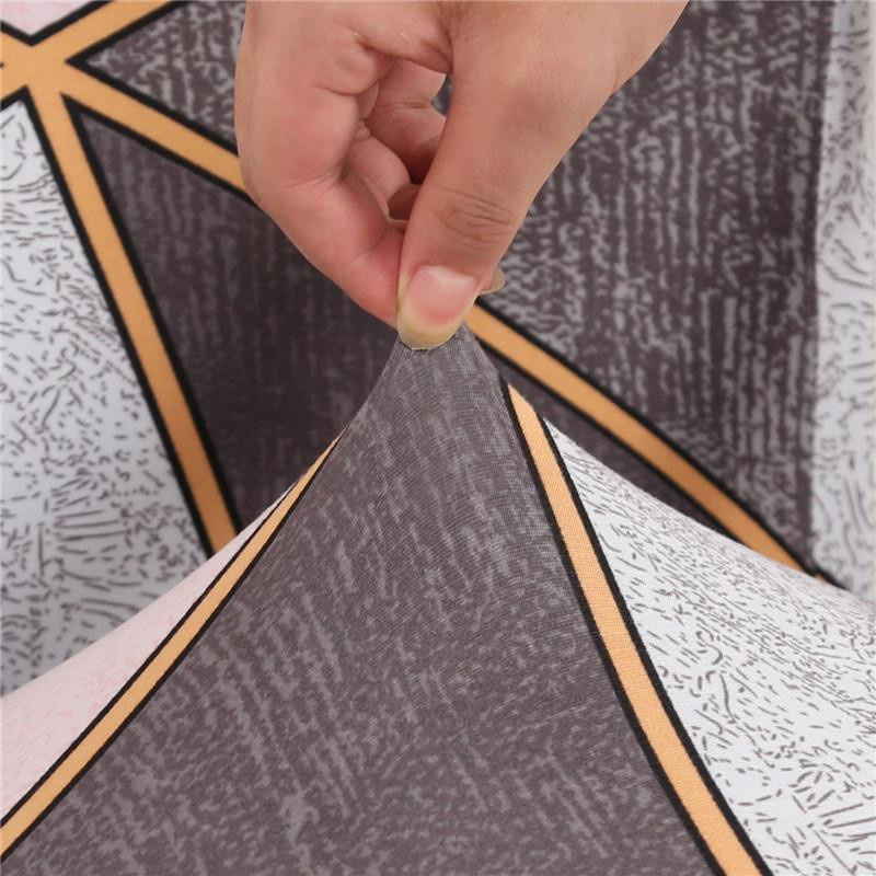 Waschbarer Sessel-Sitzbezug mit geometrischem Design in Multicolour aus elastischem Spandex-Material - Bild 2