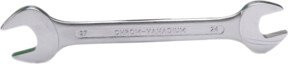 BGS Doppel-Maulschlüssel Kombination Silber SW 24x27 mm - Bild 1