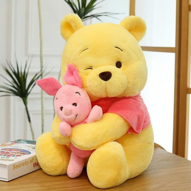 Disney Winnie Puuh Plüschtier, 35cm, Gelb - Bild 1