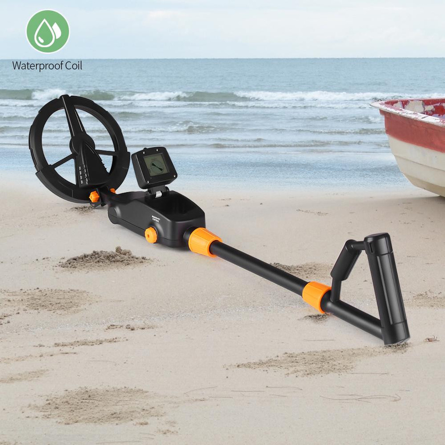 KKmoon Goldgräber Schatzjäger Handmetalldetektor mit Rake & Shovel - Bild 5