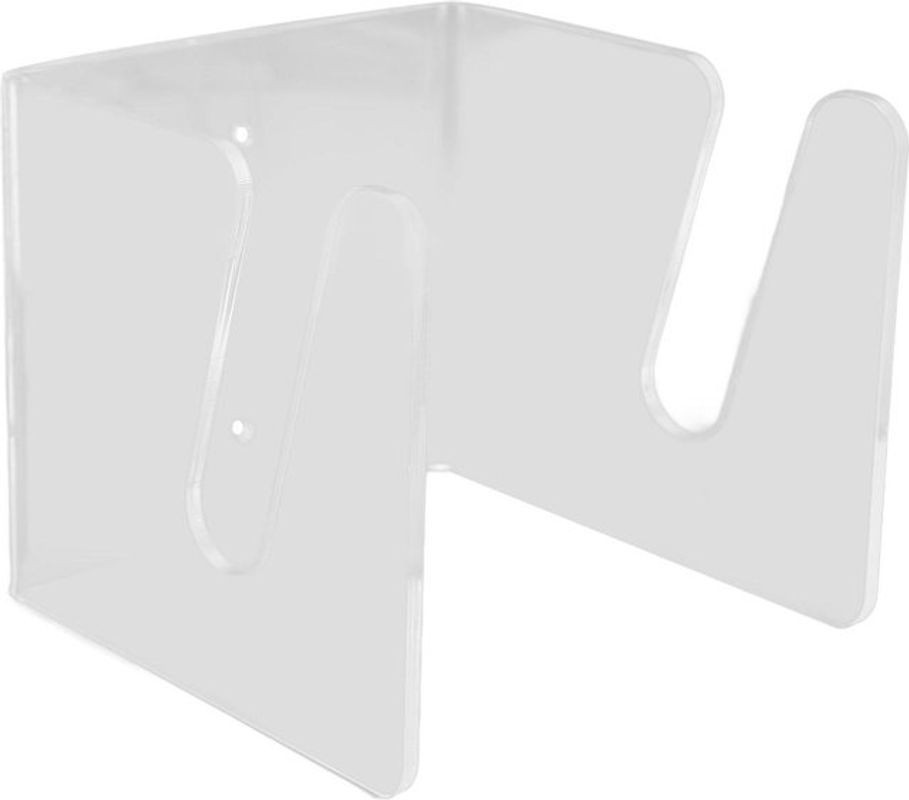 mfySpace Skateboard Wandhalterung aus Acryl in Transparent für die Wandmontage - Bild 1