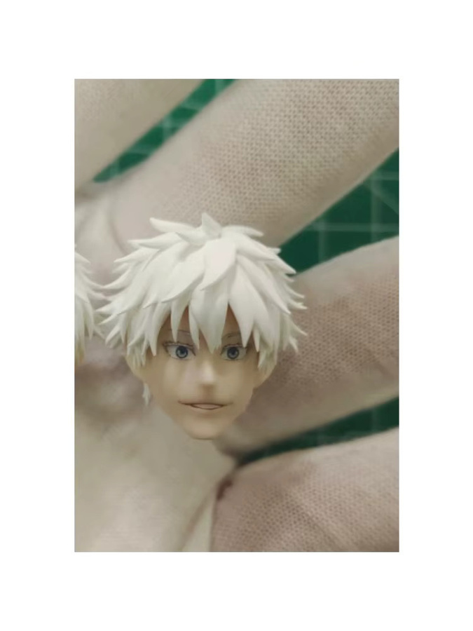 Bandai Jujutsu Kaisen Gojo Malerei-Kopfskulptur-Modell, 1/12 Maßstab, Actionfigur - Bild 4