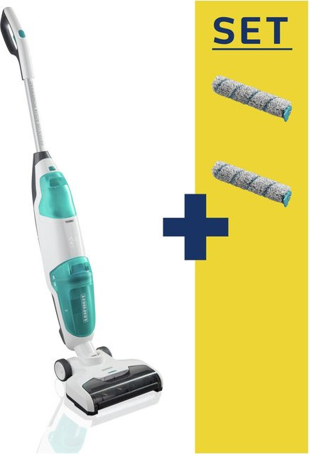 Leifheit Regulus Akku-Saugwischer Set in Weiß/Türkis - Bild 1