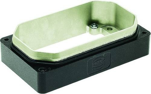 Harting Anbaugehäuse Baugröße 48B in Schwarz aus Aluminium - Bild 1