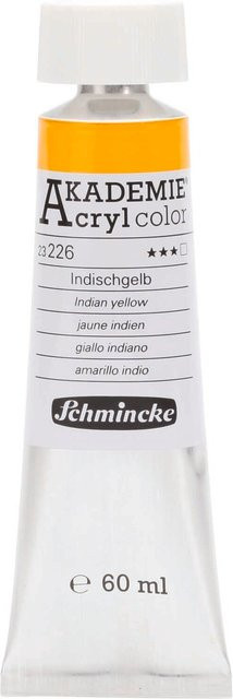 Schmincke Akademie Acrylcolor Indischgelb 60ml - Bild 1