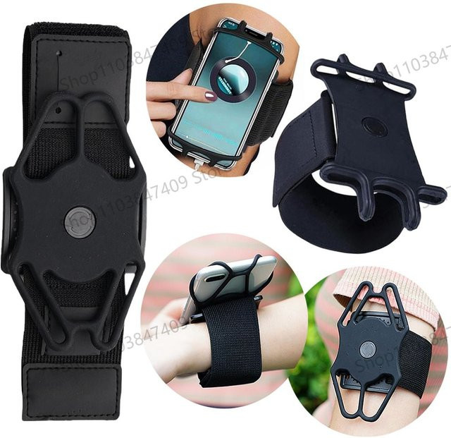 Universal Outdoor Sport Armband für Smartphones von 4 bis 6 Zoll in Schwarz - Bild 1