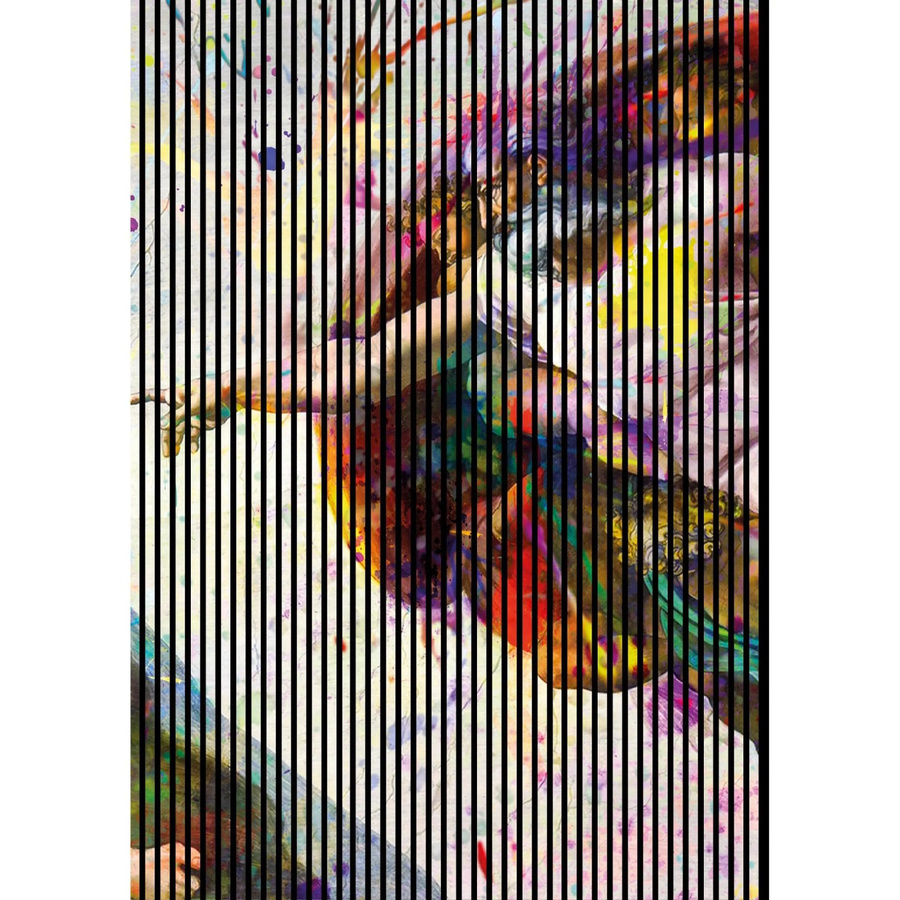 FN Acustico Akustikplatte Michelangelo Multicolour aus PET und MDF, B/H/T: 169,3 x 240 x 1,9 cm - Bild 2