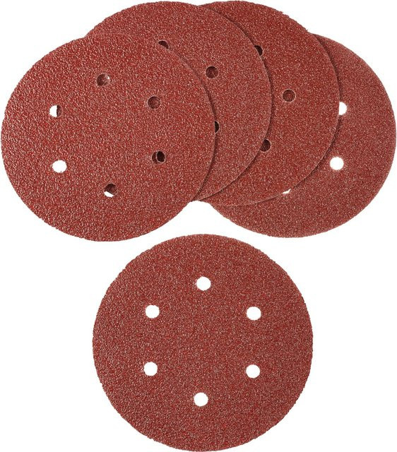 LUX-TOOLS Schleifauflage für Exzenterschleifer mit Ø 150 mm und Körnung 40 für Holz und Metall - Bild 1