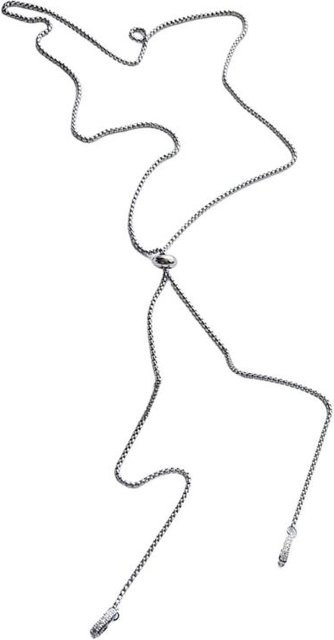 Wonderlands Metall Anti-Drop-Kette für FreeClip Bluetooth-kompatible Ohrhörer mit verstellbarem Verschluss, Grau - Bild 1