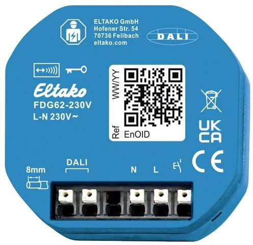 Eltako Gateway FDG62-230V Unterputz mit Wi-Fi in Blau - Bild 1