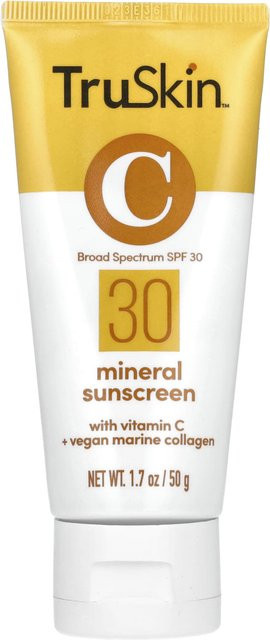 TruSkin Gesichtspflege mit Vitamin C und Kollagen, LSF 30, 50 g - Bild 1