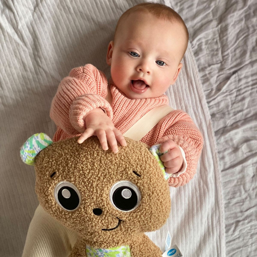 playgro Kuschelbär Wohlfühl, Plüschtier, ab 0 Jahre - Bild 3