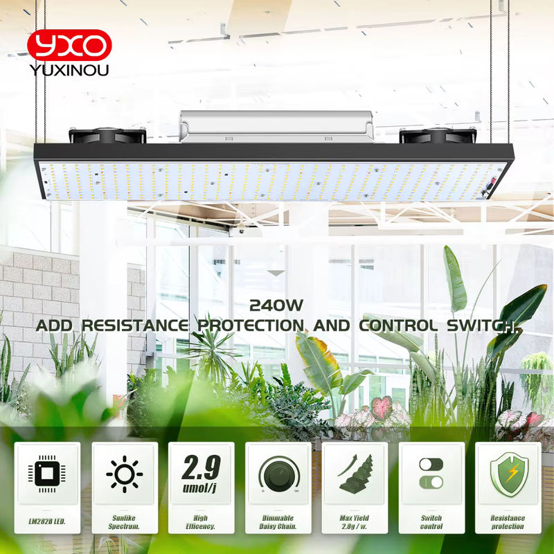 YXO YUXINOU LED-Pflanzenlampe mit Samsung LM301H für Hydroponik, Growbox und Gewächshaus zur Unterstützung von Wachstum und Blüte - Bild 2