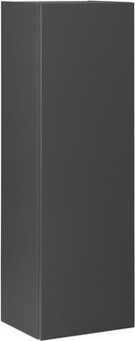 Fackelmann Midischrank New York Grau mit 1 Tür und Soft-Close-Funktion, B/H/T: 33 x 102 x 28,2 cm - Bild 1