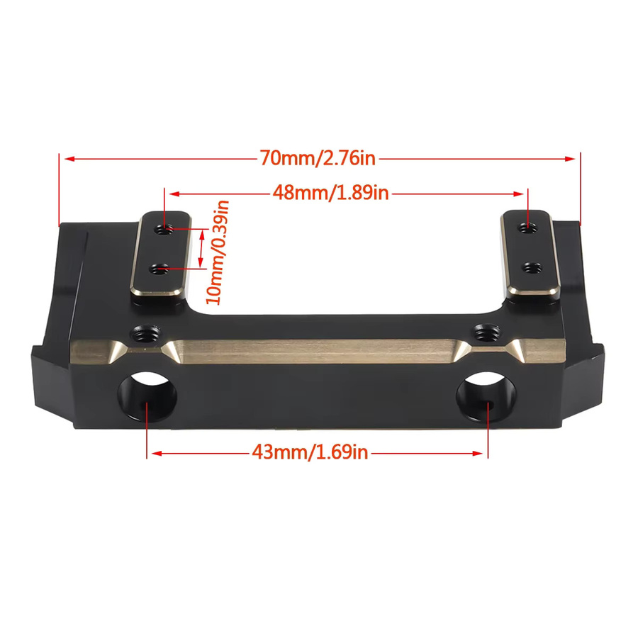 Axial AR44 Gewichte, schwarzes Messing, Zubehör - Bild 2