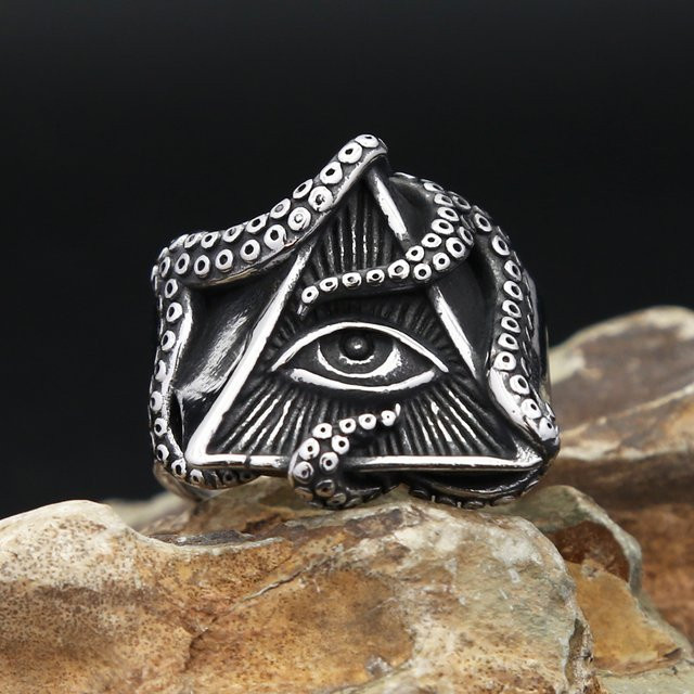 NORTHMAN Ringe Edelstahl, Vintage, Silber, Unisex - Bild 1