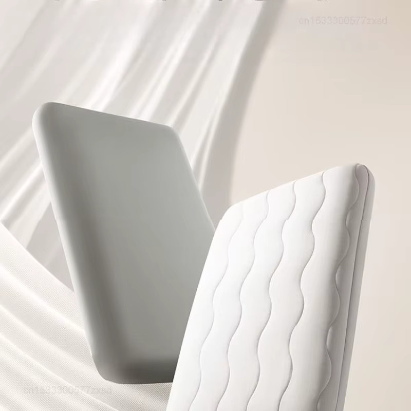 Mijia Memory-Schaum Nackenkissen für Erwachsene mit kühlendem Eisseiden-Bezug in Weiß - Bild 4