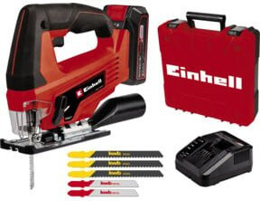 Einhell Power X-Change Akku-Stichsäge TC-JS 18 Li, 18V, Rot - Bild 2
