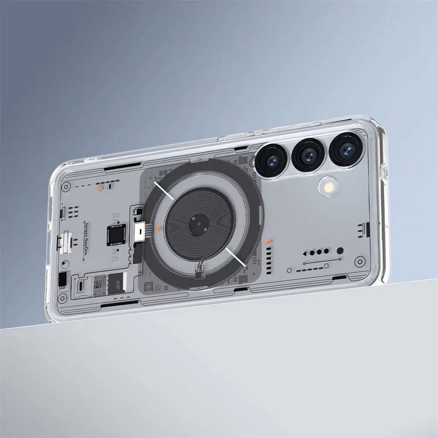 Spigen Ultra Hybrid Magnetische Softcase für Samsung Galaxy S25 Ultra, S24 und S23 Ultra Plus, Transparente MagSafe Hülle - Bild 3