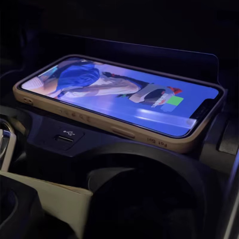 Carinway 15W Wireless Auto-Ladegerät in Schwarz für BMW G20 G21 G22 G28 G11 G12 - Bild 3