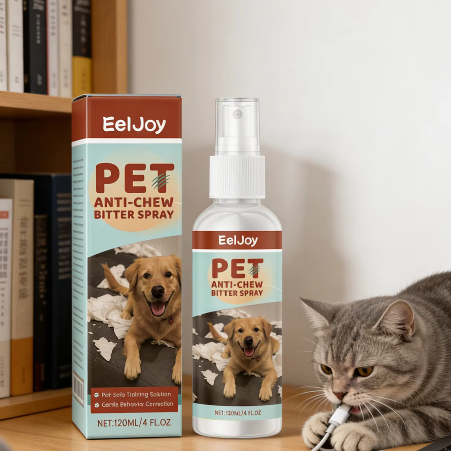 EelJoy Haustier Anti-Kau-Bitterspray zum Möbelschutz und zur Verhaltenskorrektur, 120 ml - Bild 4