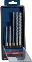 Bosch Expert SDS-plus-7X Hammerbohrer-Set, 5-teilig, blau/silber, mit Carbide-Spitze für Beton und Stahlbeton - Bild 1