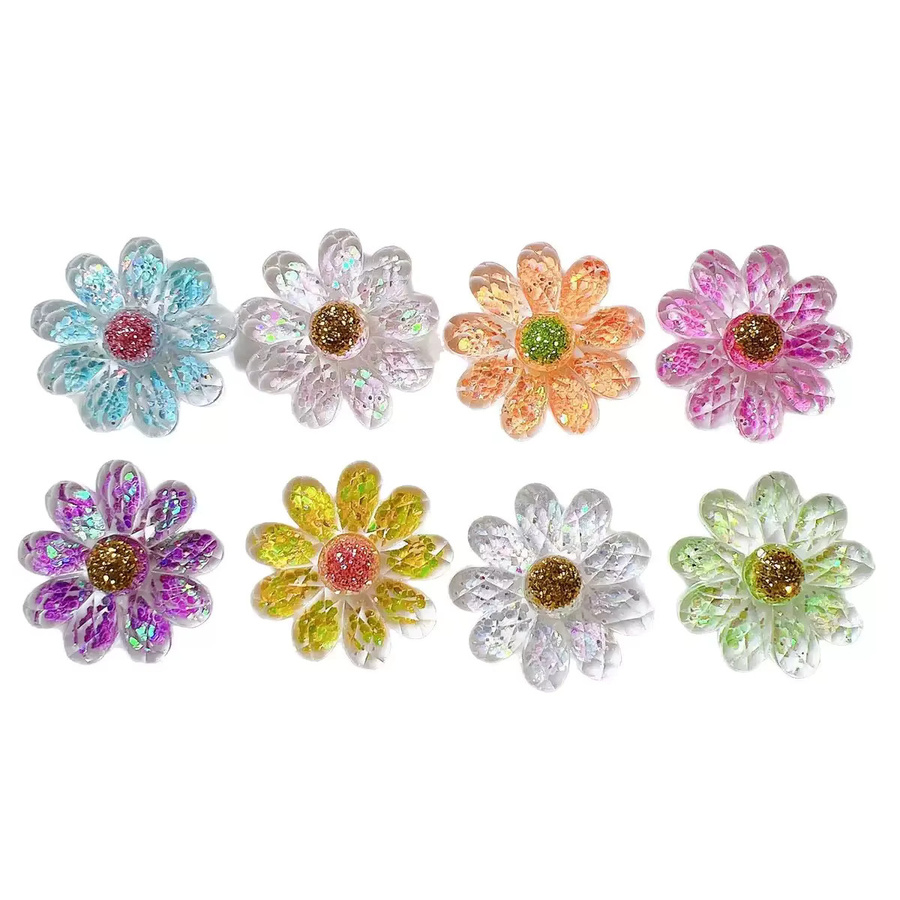 Happye&TiTi Schuhcharms, Bunte Blumen, Harz, Mädchen - Bild 5