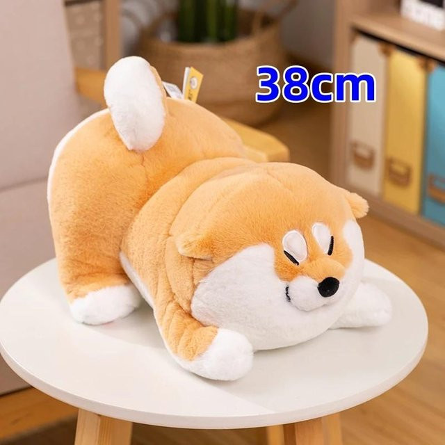 Yiran Health & Beauty Shiba Inu Stofftier, Plüschtier, Braun, Bunt - Bild 1