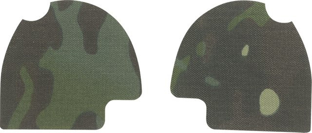 COMTAC Serie Headset Zubehör Set mit Camouflage Kabelaufbewahrungshaken und Band Abdeckung in Grün/Multicolour - Bild 1