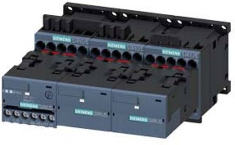 Siemens Stern-Dreieck-Kombination 3RA2415-8XE31-1BB4 mit 3 Schließern, 690 V/AC, grau - Bild 1
