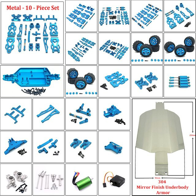 YOUSHANGBAO Zubehör Metall-Upgrade, Fahrgestell, Blau - Bild 1