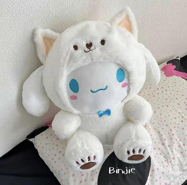 DewBloom Sanrio Cinnamoroll Plüschtier, Weiß - Bild 1