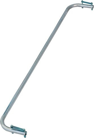 Krause Handlauf STABILO MONTO aus Aluminium in Silber - Bild 1